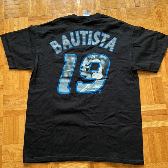 Vintage Majestic Toronto Blue Jays Jose Bautista Home t-shirt - Picture 2 of 4